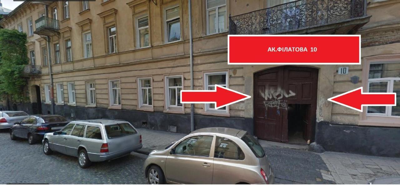 Apartment On Filatova 10/1 Lviv Exteriör bild